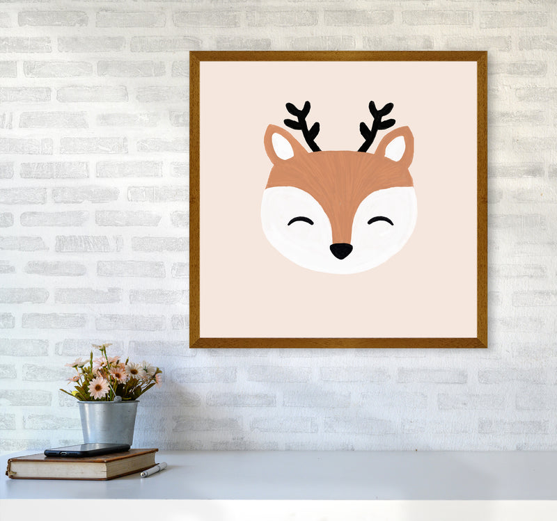 Blush Deer Christmas Art Print by Orara Studio6060 Print Only
