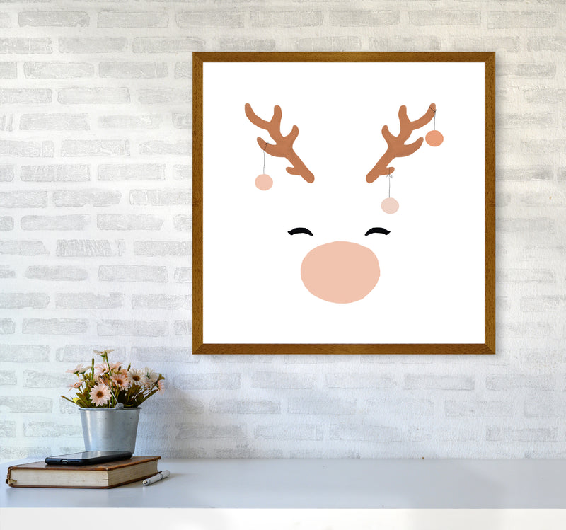 Deer & Baubles Christmas Art Print by Orara Studio6060 Print Only