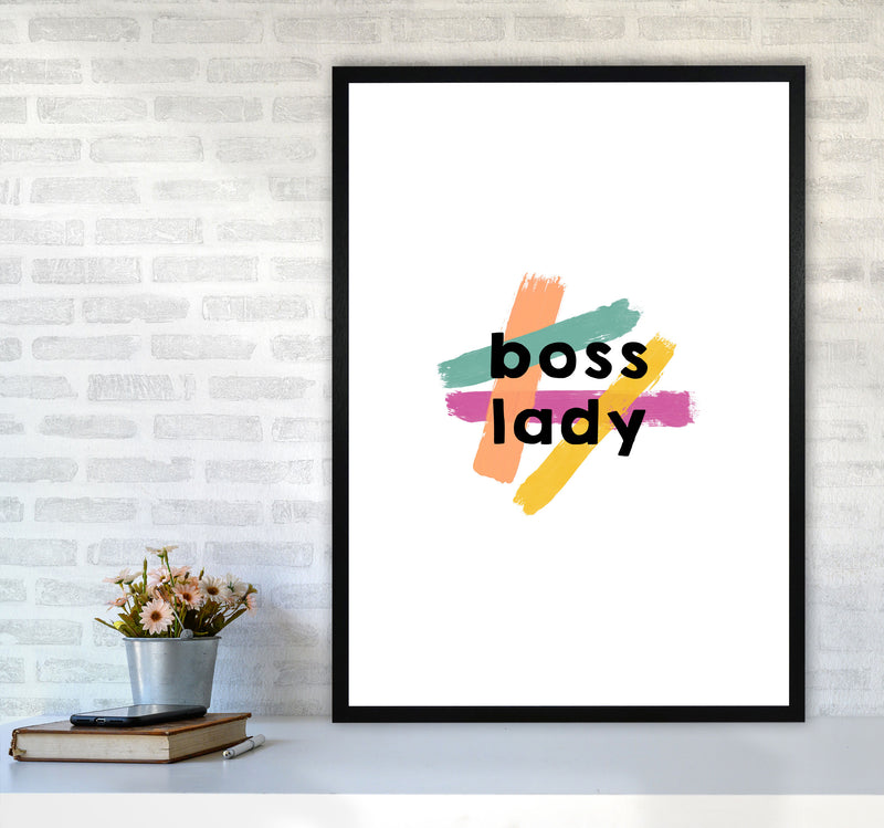 Boss Lady Print By Orara Studio A1 White Frame