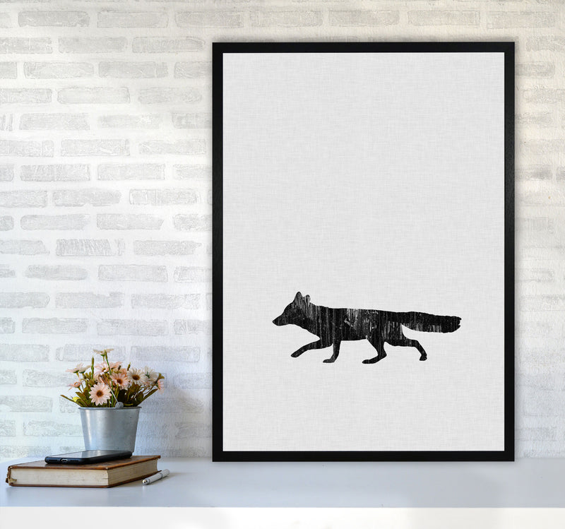 Fox Animal Art Print By Orara Studio Animal Art Print A1 White Frame