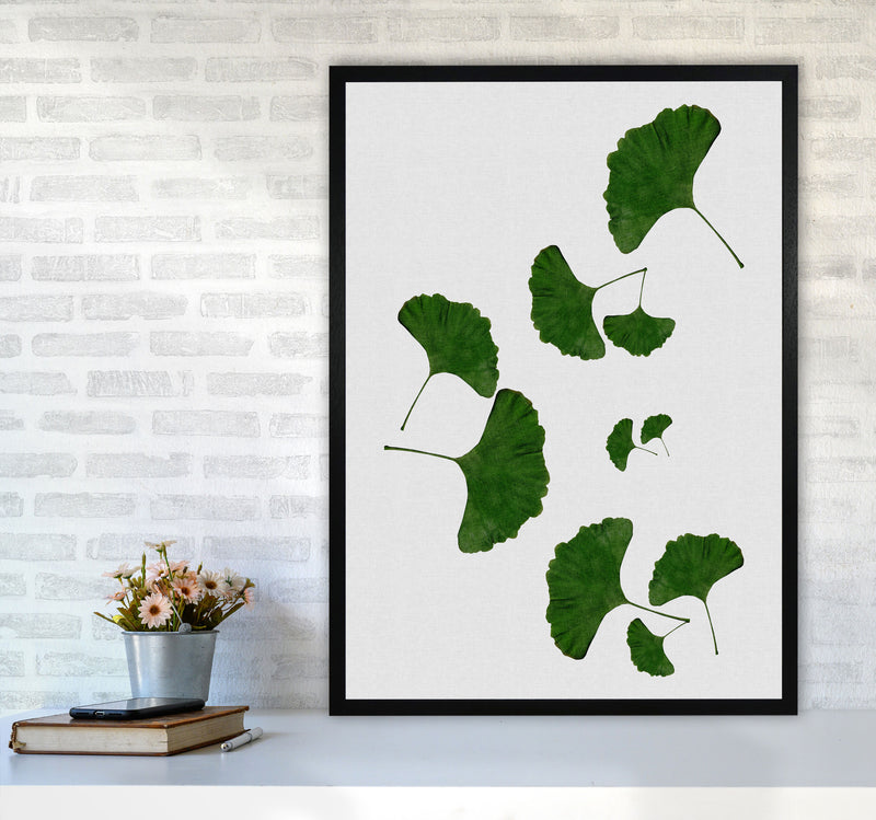 Ginkgo Leaf I Print By Orara Studio, Framed Botanical & Nature Art Print A1 White Frame