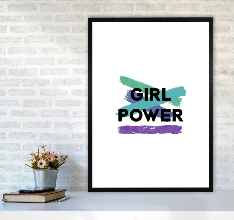 Girl Power Feminist Quote Print By Orara Studio A1 White Frame