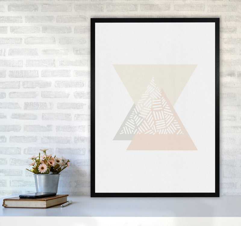 Minimalist Geometric III Print By Orara Studio A1 White Frame