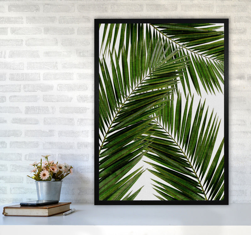 Palm Leaf III Print By Orara Studio, Framed Botanical & Nature Art Print A1 White Frame
