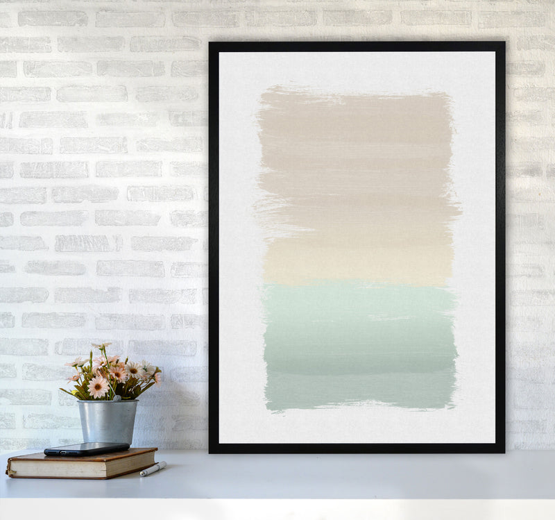 Pastel Abstract Print By Orara Studio A1 White Frame