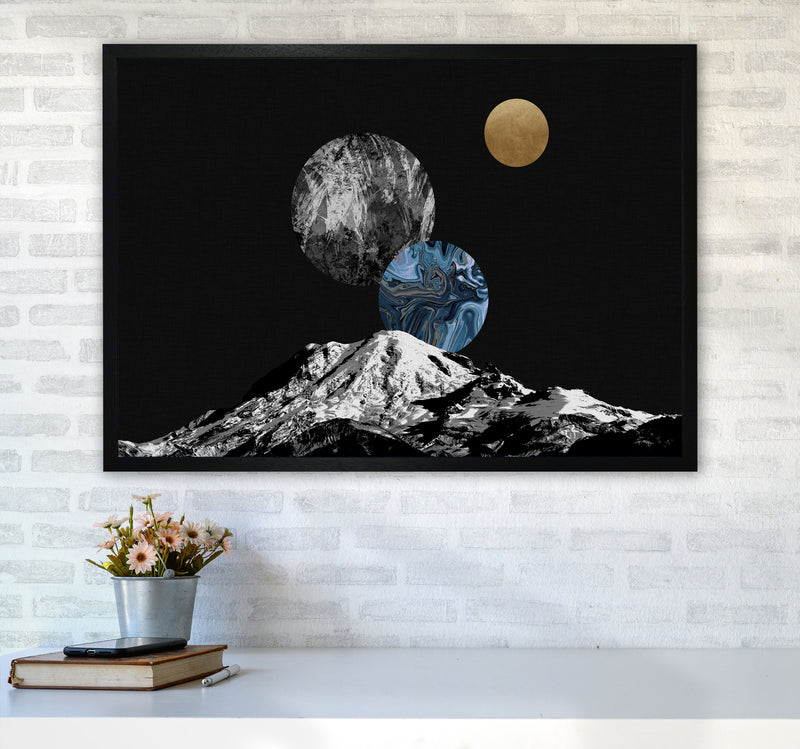 Space II Print By Orara Studio A1 White Frame