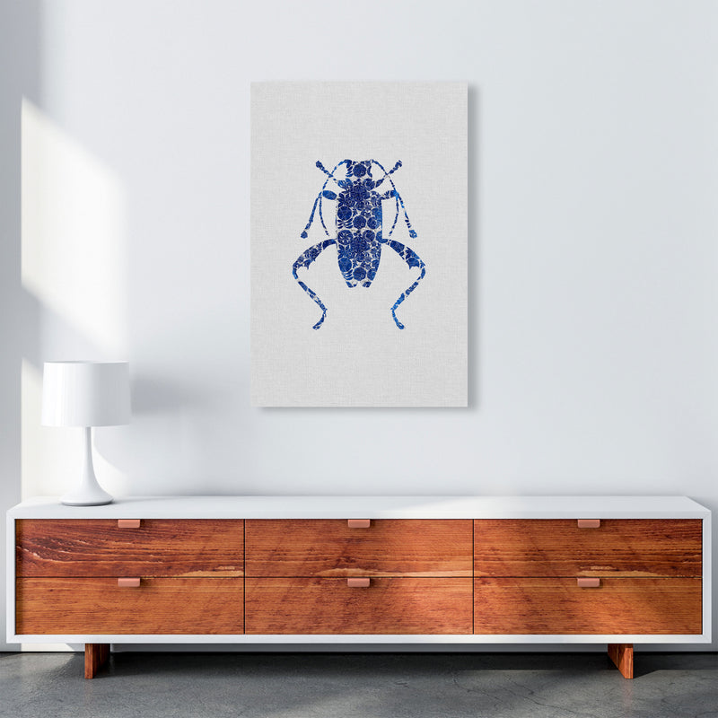 Blue Beetle IV Print By Orara Studio Animal Art Print A1 Canvas