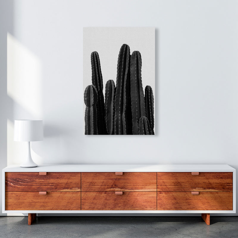 Cactus Black And White Print By Orara Studio, Framed Botanical Art A1 Canvas