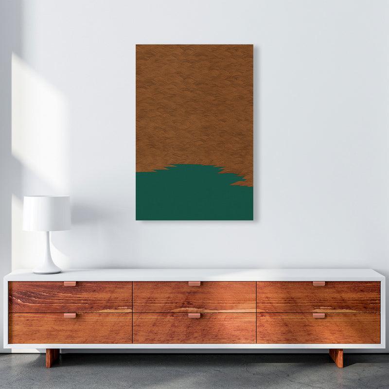 Copper & Green Landscape Print By Orara Studio A1 Canvas