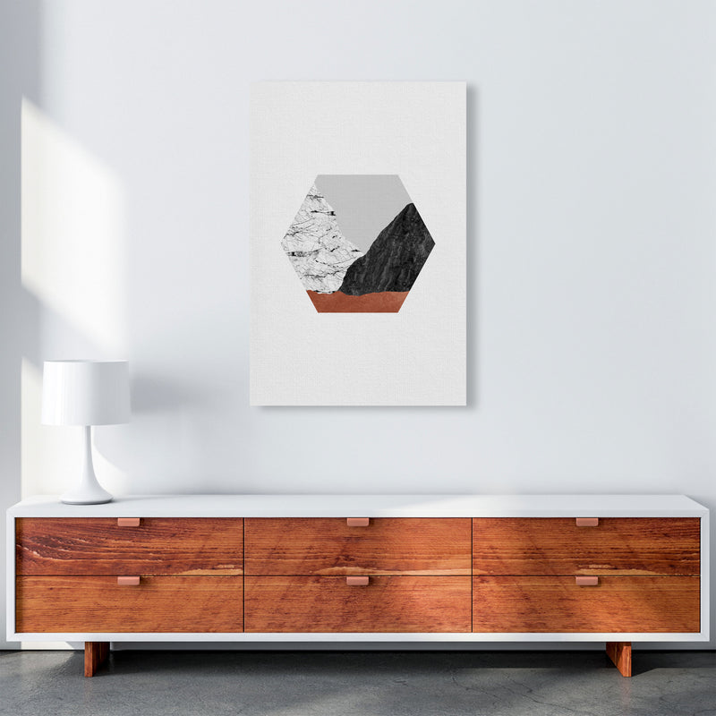Copper Geometric I Print By Orara Studio A1 Canvas