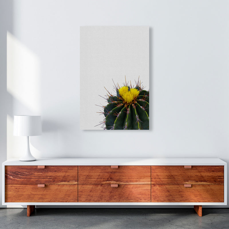 Flower Cactus Print By Orara Studio, Framed Botanical & Nature Art Print A1 Canvas