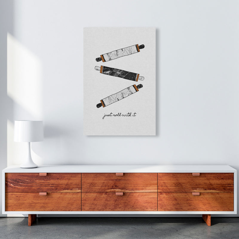 Just Roll With It Print By Orara Studio, Framed Kitchen Wall Art A1 Canvas