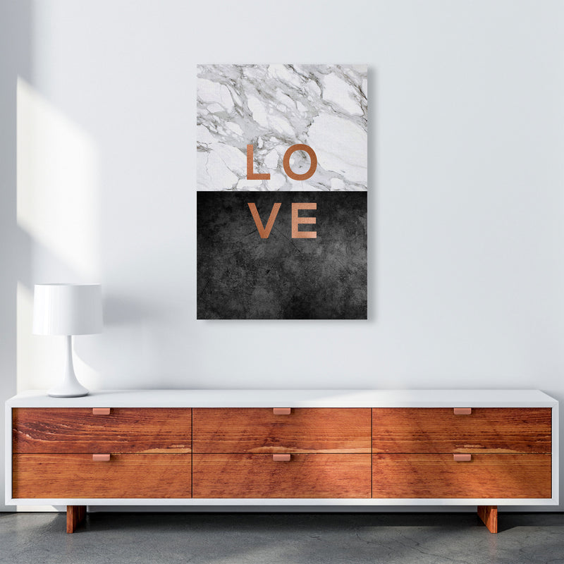 Love Copper Quote Print By Orara Studio A1 Canvas