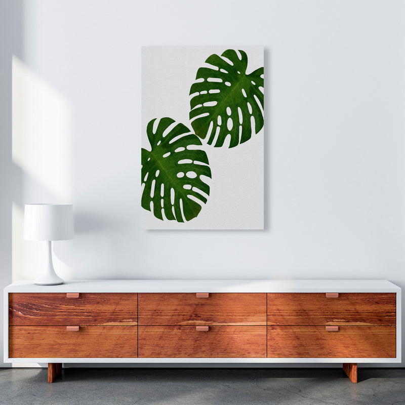 Monstera Leaf II Print By Orara Studio, Framed Botanical & Nature Art Print A1 Canvas