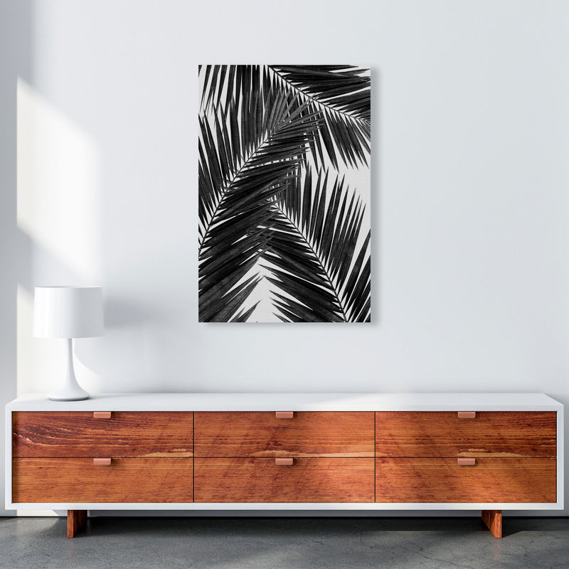 Palm Leaf Black & White III Print By Orara Studio A1 Canvas
