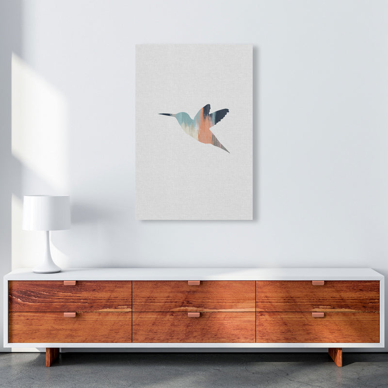 Pastel Hummingbird I Print By Orara Studio Animal Art Print A1 Canvas