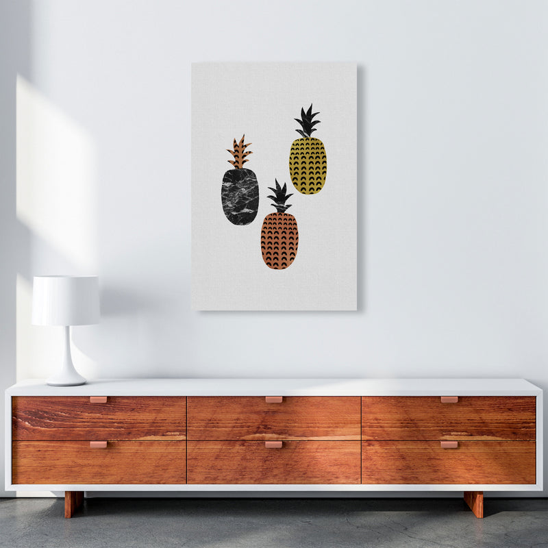 Pineapples Print By Orara Studio, Framed Kitchen Wall Art A1 Canvas
