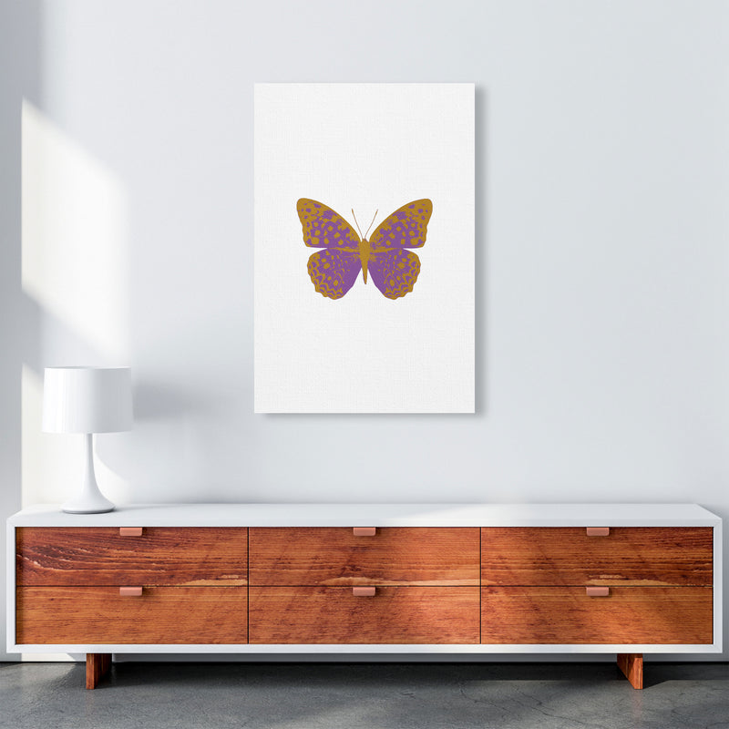 Purple Butterfly Print By Orara Studio Animal Art Print A1 Canvas