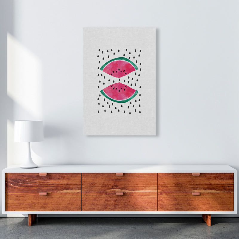 Watermelon Slices Print By Orara Studio, Framed Kitchen Wall Art A1 Canvas