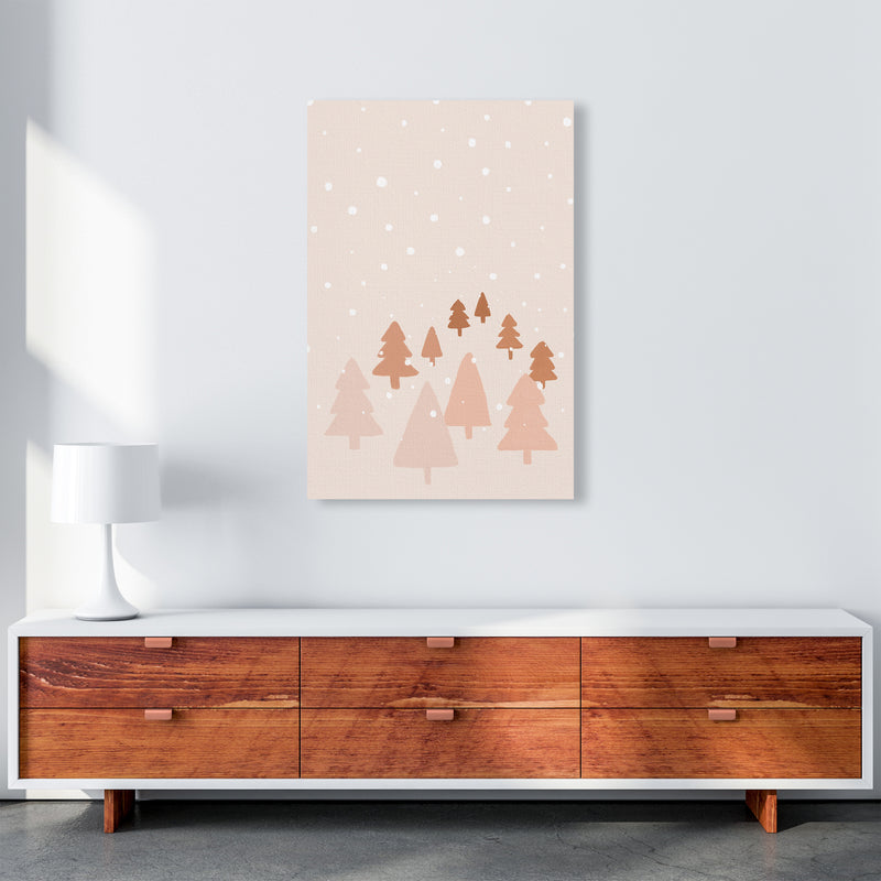 Winter Forest Christmas Art Print by Orara Studio A1 Canvas