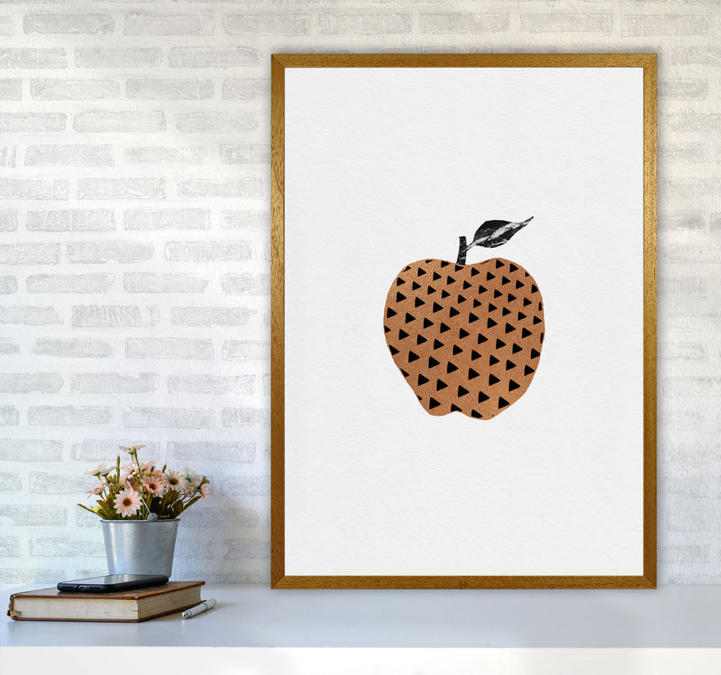 Apple Fruit Illustration Print By Orara Studio, Framed Kitchen Wall Art A1 Print Only