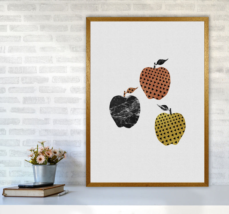 Apples Print By Orara Studio, Framed Kitchen Wall Art A1 Print Only