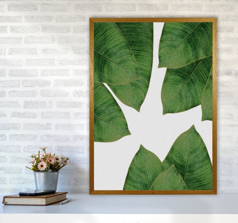 Banana Leaf I Print By Orara Studio, Framed Botanical & Nature Art Print A1 Print Only