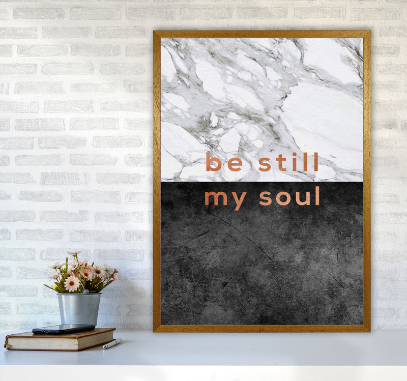 Be Still My Soul Marble Quote Print By Orara Studio A1 Print Only
