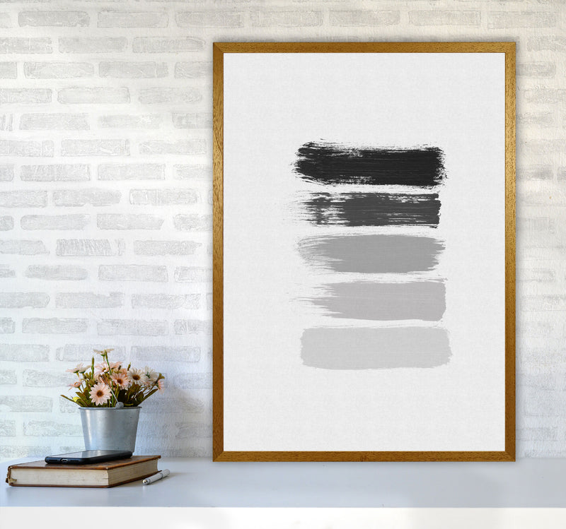 Black And White Stripes Print By Orara Studio A1 Print Only