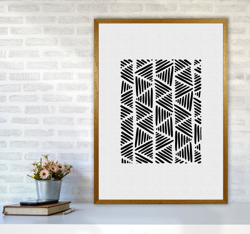 Black And White Abstract I Print By Orara Studio A1 Print Only