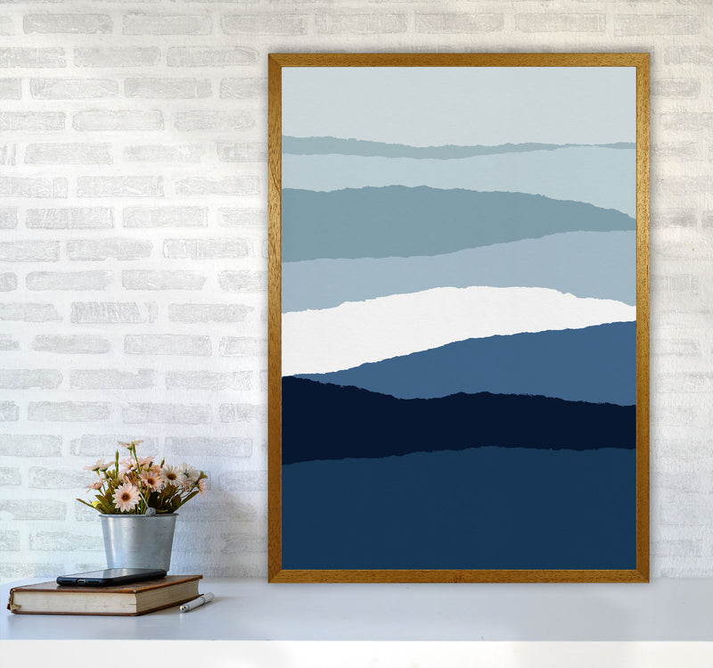 Blue Abstract II Print By Orara Studio A1 Print Only