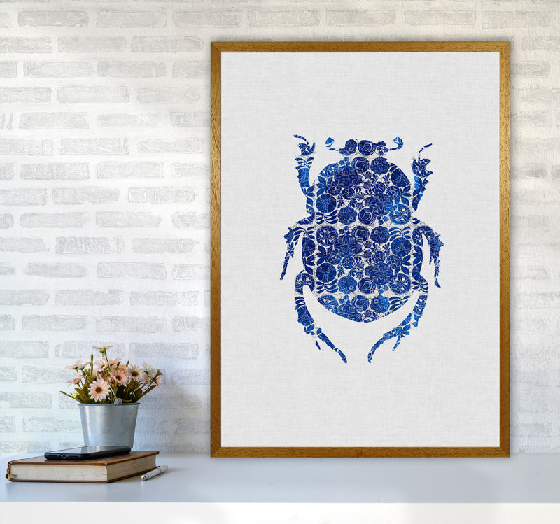 Blue Beetle I Print By Orara Studio Animal Art Print A1 Print Only