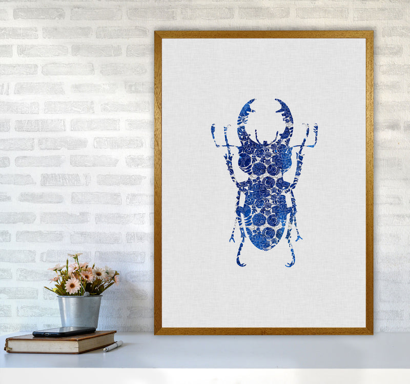 Blue Beetle III Print By Orara Studio Animal Art Print A1 Print Only
