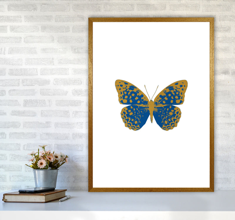 Blue Butterfly Print By Orara Studio Animal Art Print A1 Print Only