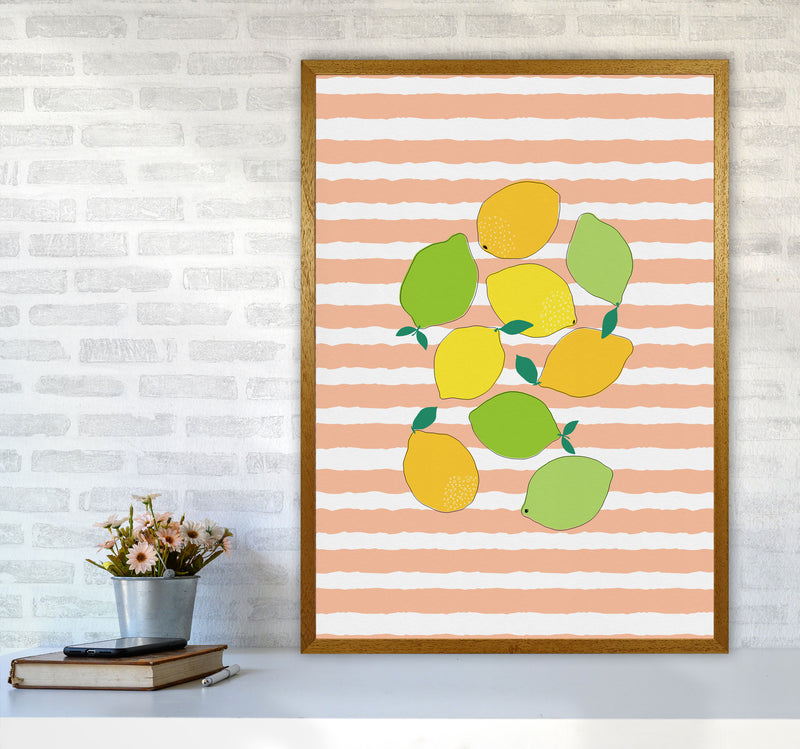 Citrus Crowd Print By Orara Studio, Framed Kitchen Wall Art A1 Print Only