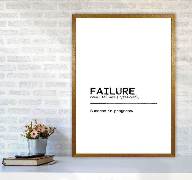 Failure Success Definition Quote Print By Orara Studio A1 Print Only