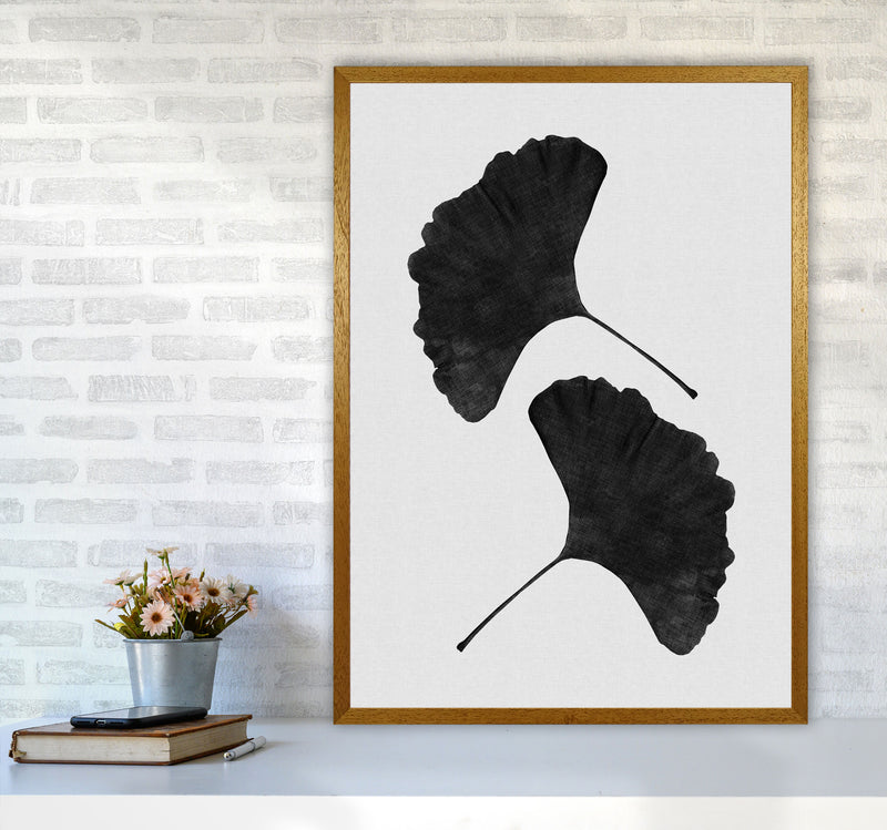 Ginkgo Leaf Black & White II Print By Orara Studio A1 Print Only