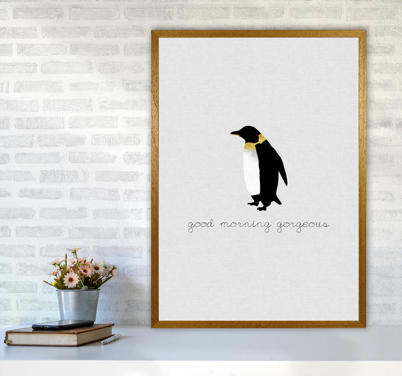 Good Morning Gorgeous Animal Quote Print By Orara Studio A1 Print Only