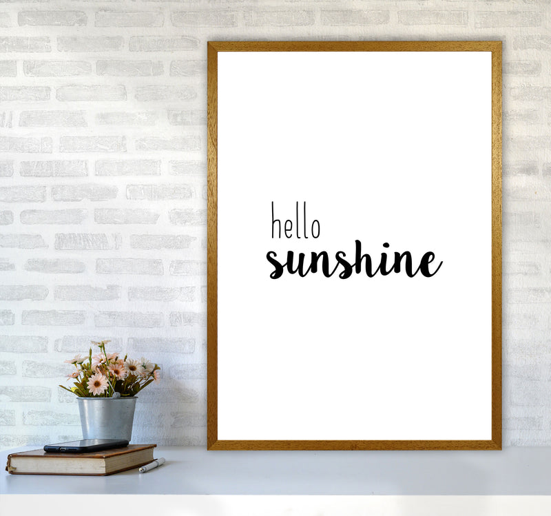 Hello Sunshine Quote Print By Orara Studio A1 Print Only