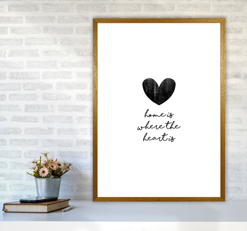 Home Is Where The Heart Is Print By Orara Studio A1 Print Only