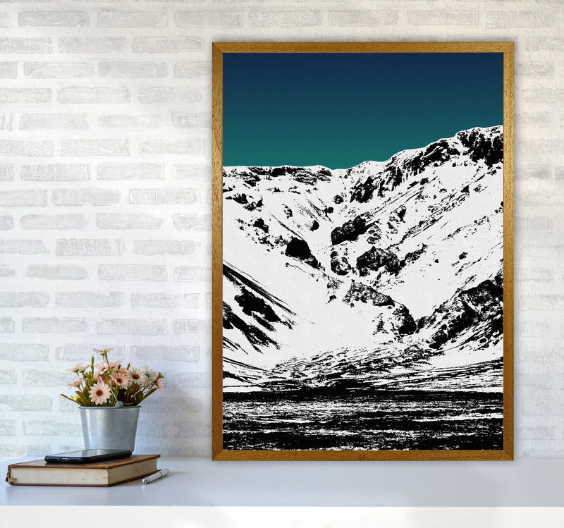 Iceland Mountains II Print By Orara Studio, Framed Botanical & Nature Art Print A1 Print Only