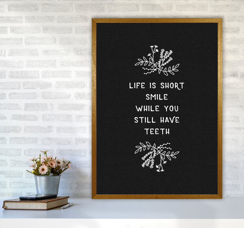 Life Is Short Funny Quote Print By Orara Studio A1 Print Only