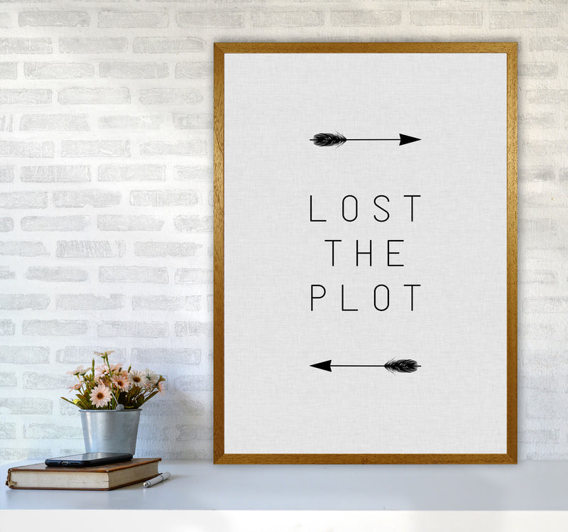 Lost The Plot Arrow Quote Print By Orara Studio A1 Print Only