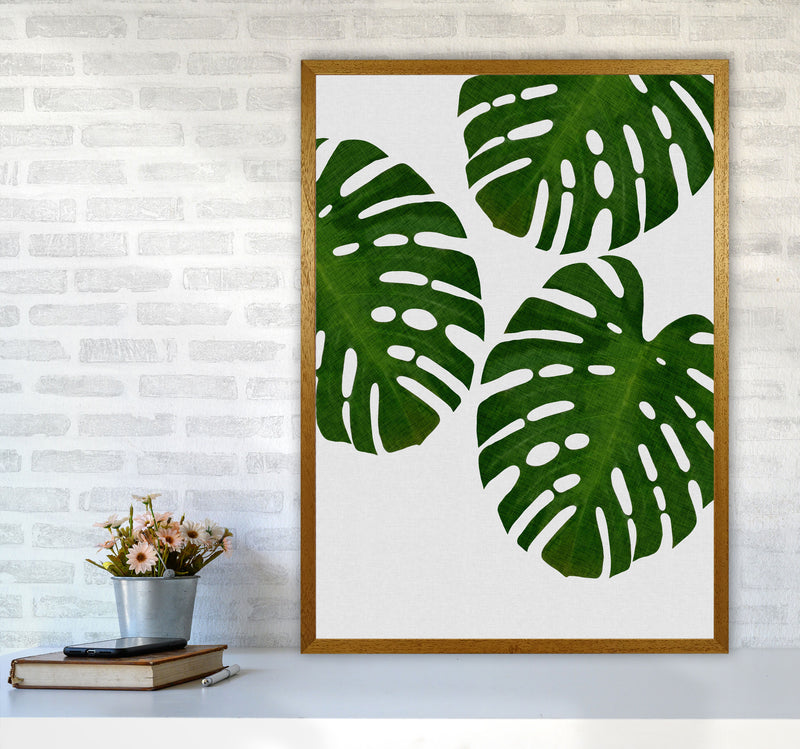 Monstera Leaf III Print By Orara Studio, Framed Botanical & Nature Art Print A1 Print Only