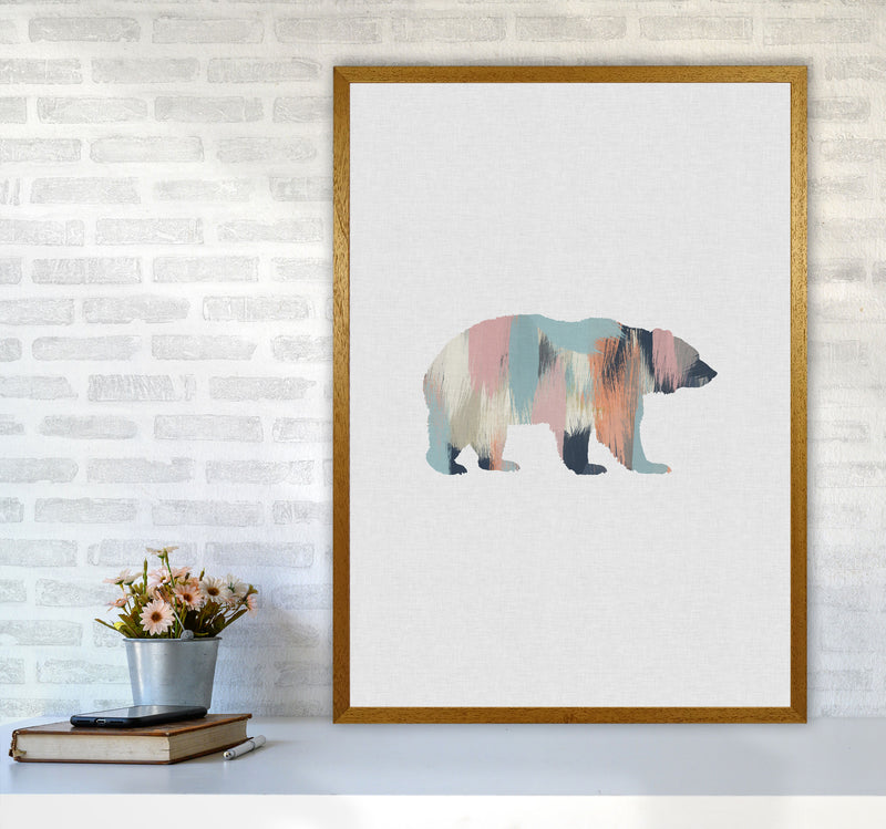 Pastel Bear Print By Orara Studio Animal Art Print A1 Print Only