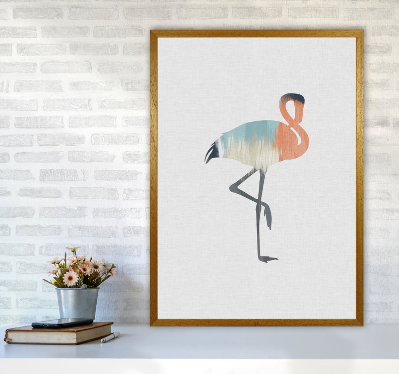 Pastel Flamingo Print By Orara Studio Animal Art Print A1 Print Only