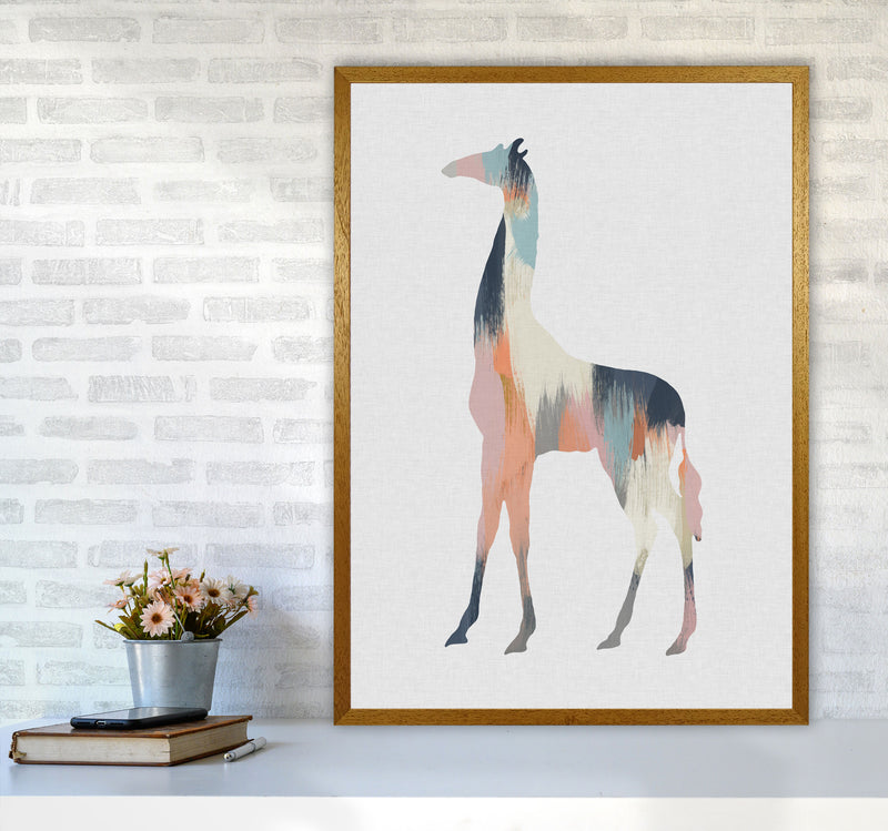 Pastel Giraffe Print By Orara Studio Animal Art Print A1 Print Only