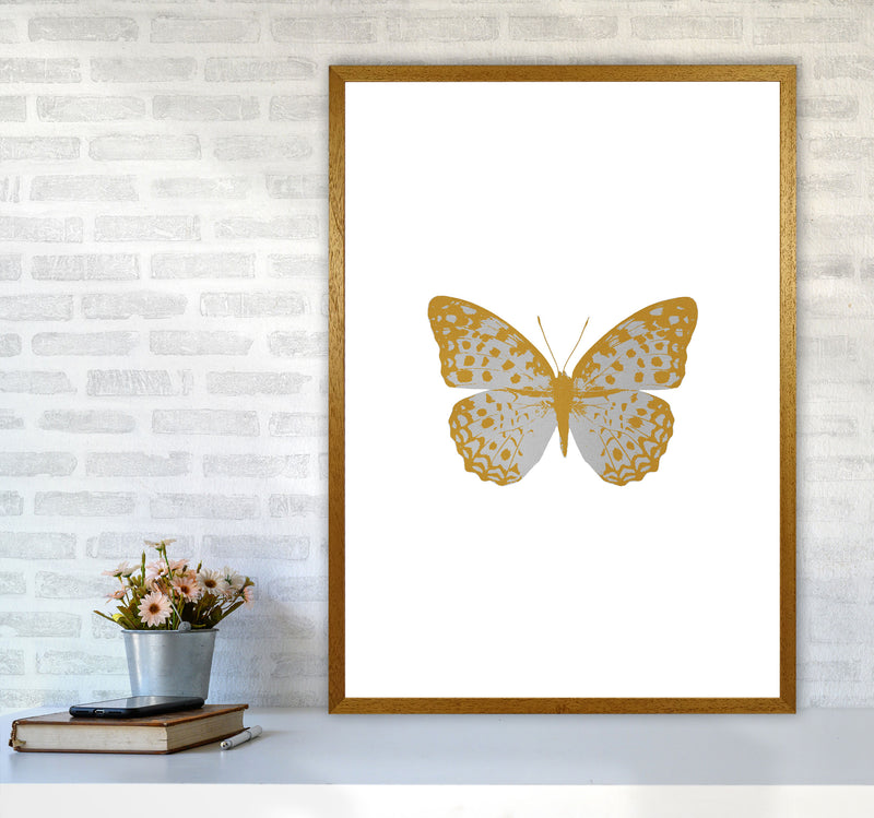 Silver Butterfly Print By Orara Studio Animal Art Print A1 Print Only
