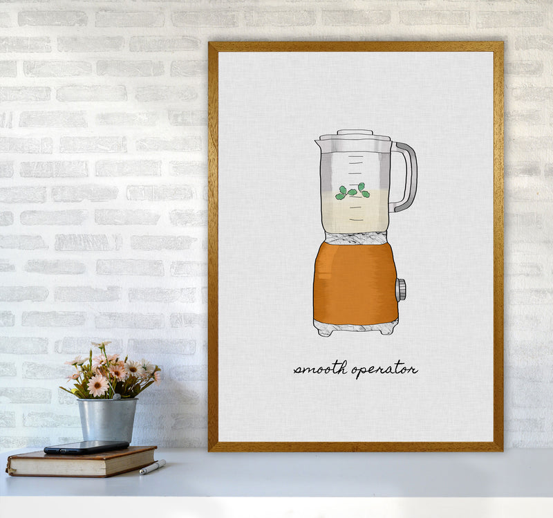 Smooth Operator Print By Orara Studio, Framed Kitchen Wall Art A1 Print Only