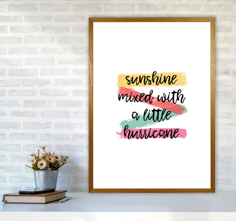 Sunshine Mixed With A Little Hurricane Print By Orara Studio A1 Print Only
